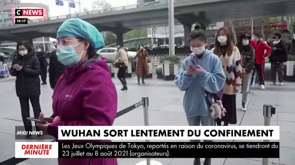 Coronavirus : Wuhan sort lentement du confinement