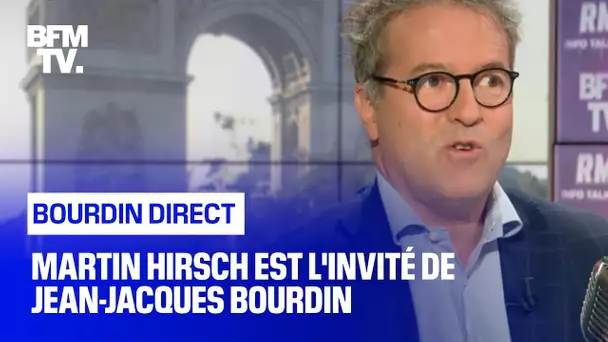 Martin Hirsch face à Jean-Jacques Bourdin en direct