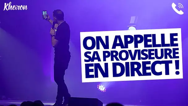 On appelle sa proviseure en direct ! - 60 minutes avec Kheiron