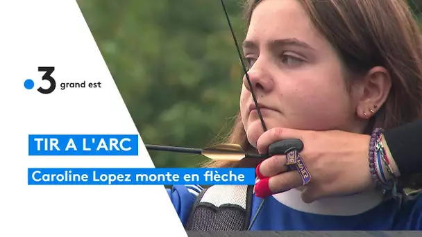 Caroline Lopez, jeune flèche du tir à l'arc