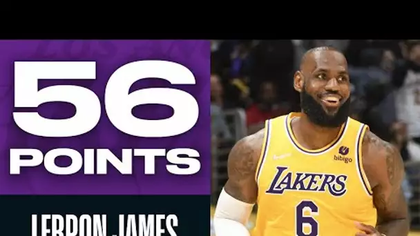 LeBron GOES OFF For 56 PTS In Lakers Win 🔥🔥