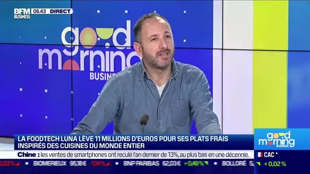 Alexandre Croiseaux (Luna Food): Luna lève 11 millions d'euros