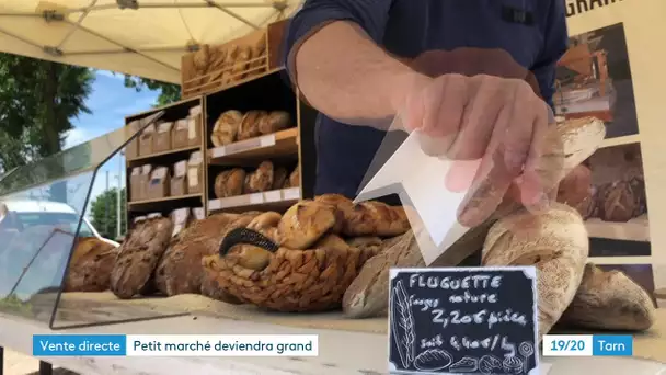 Nouveau marché de producteurs à Terssac dans le Tarn pour consommer local