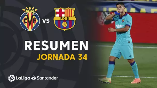 Resumen de Villarreal CF vs FC Barcelona (1-4)