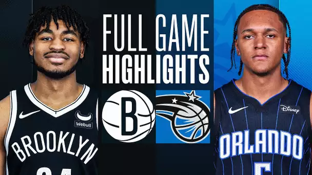 NETS at MAGIC | FULL GAME HIGHLIGHTS | March 13, 2024