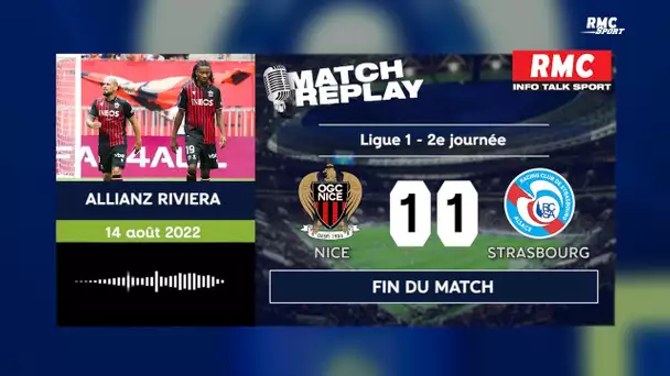 Nice 1-1 Strasbourg: Le goal replay du nul niçois, malgré un énorme Schmeichel pour ses débuts en L1