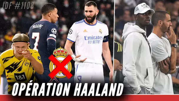 POGBA la vraie raison du maraboutage. MBAPPÉ et BENZEMA ont fait capoter l'opération HAALAND au REAL