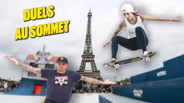 LA CRÈME DU SKATE MONDIALE ENFLAMME LE TROCADÉRO (Letícia Bufoni, Aurélien Giraud, Vincent Milou)