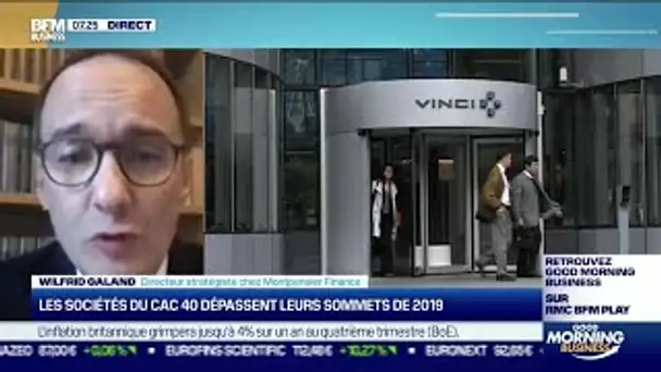 Wilfrid Galand (Montpensier Finance): Les sociétés du CAC 40 dépassent leurs sommets de 2019