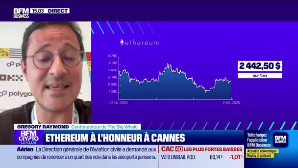 Ethereum à l'honneur à Cannes
