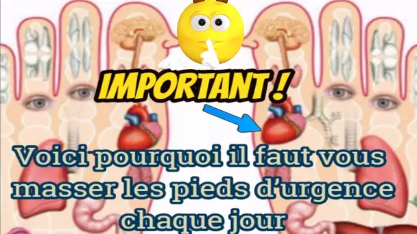 Voici pourquoi il faut vous masser les pieds d’urgence chaque jour