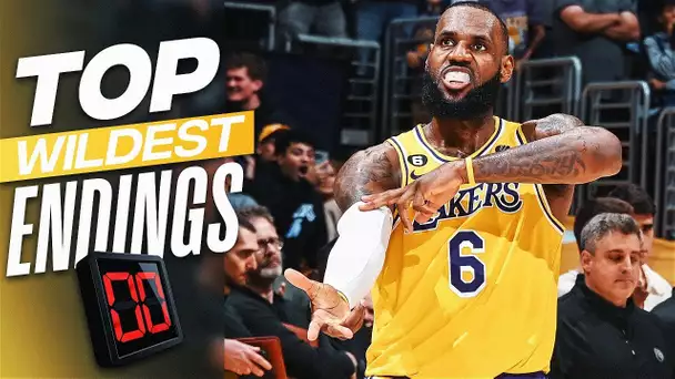 LeBron James' WILDEST NBA Play-In Tournament Endings 👀🔥