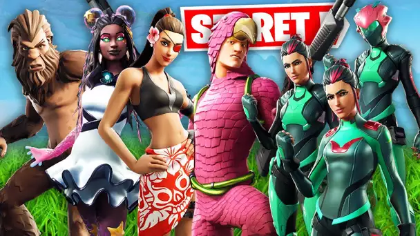 LES 48 PROCHAINS SKINS DE LA SAISON 9 ... (+ SKIN SECRET ET RECOMPENSES)