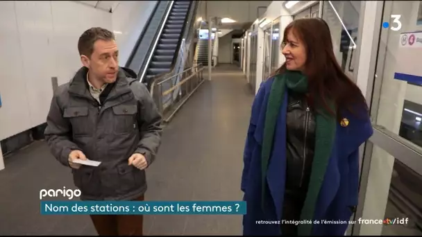 Parigo #231 - Nom des stations : où sont les femmes ?