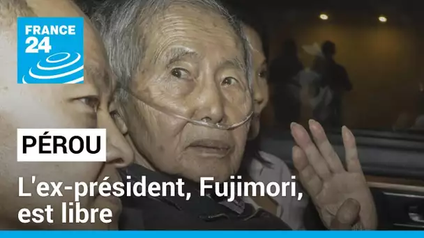 Pérou : l'ex-président Alberto Fujimori libéré • FRANCE 24