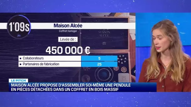 Le Pitch: Maison Alcée propose d'assembler soi-même une pendule