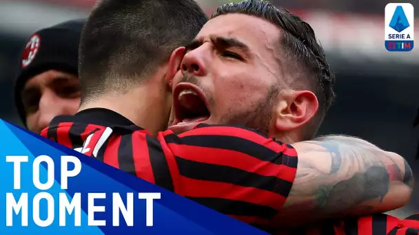 Theo Hernandez's Powerful First-Time Strike | Milan 3-2 Udinese | Top Moment | Serie A TIM