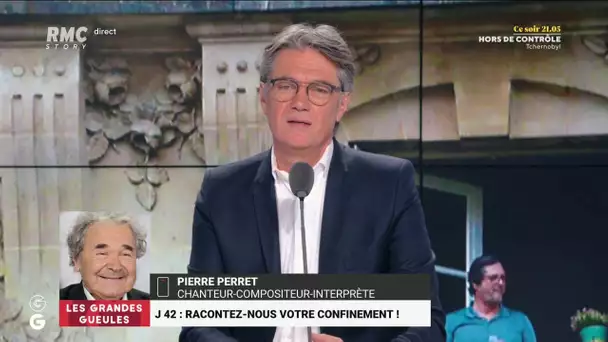 Pierre Perret raconte son confinement: "Ça baigne, mais ça commence à être long"