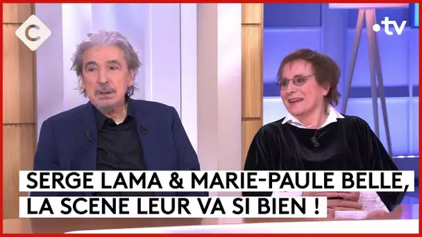 Serge Lama & Marie-Paule Belle, un roman d’amitié - C à Vous - 25/01/2024