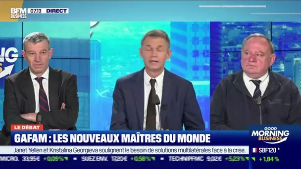 Le débat : Gafam, les nouveaux maîtres du monde, par Jean-Marc Daniel et Nicolas Doze