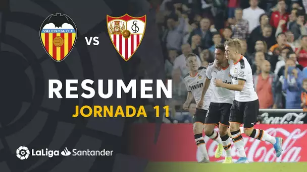 Resumen de Valencia CF vs Sevilla FC (1-1)