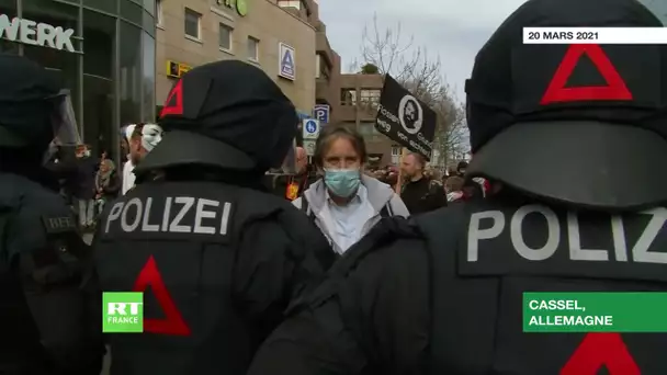 Allemagne : heurts entre la police et des opposants aux restrictions sanitaires