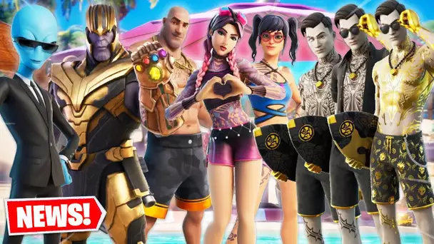 LE RETOUR DE MIDAS ! TOUS LES PROCHAINS SKINS, DANSES, EMOTES DE LA SAISON 7 SUR FORTNITE !