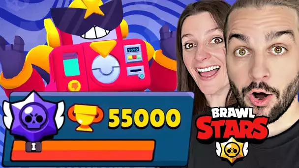 RECORD DE TROPHEES SUR BRAWL STARS ! 55 000 TROPHEES