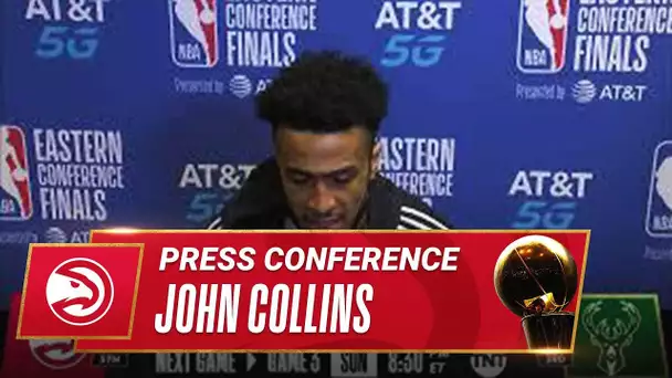 John Collins Speaks On Refocusing For Game 3! 🗣| Postgame Press Conference