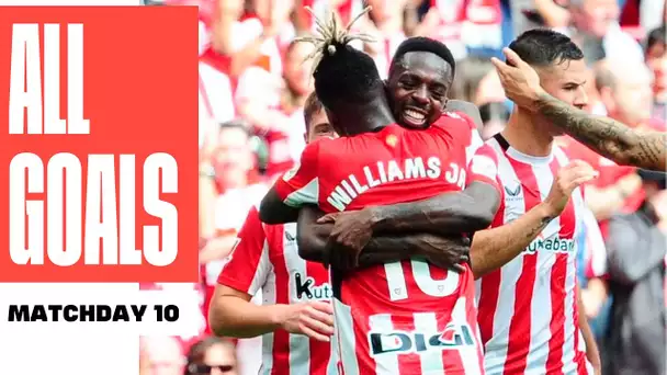 TODOS LOS GOLES de la JORNADA 10 de LALIGA EA SPORTS 2024/25