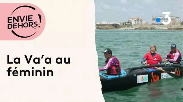 Vendée Va'a. Leila Tama Capitaine de l'equipe Vahine Ho e Raiatea