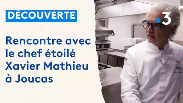 Rencontre à Joucas, dans le Vaucluse, d'un chef étoilé monsieur Xavier Mathieu