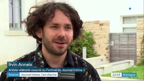 Festival du journal intime : atelier créatif avec des collégiens