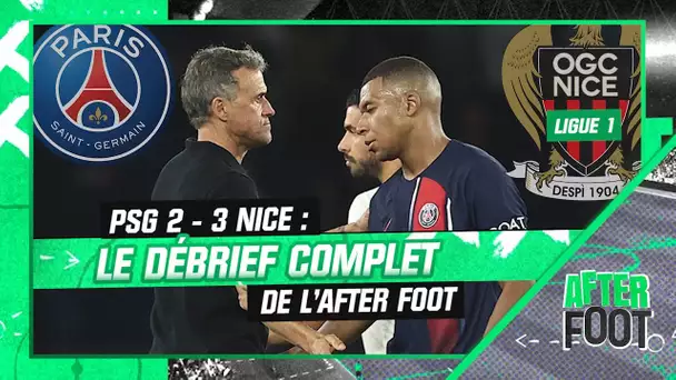 PSG 2-3 Nice : Le débrief complet de l’After Foot après la désillusion parisienne