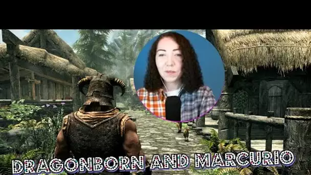 Dragonborn and Marcurio in an ideal team for Skyrim
