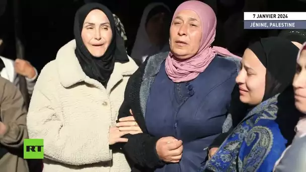 Cisjordanie : les habitants font leurs adieux aux victimes d'une frappe israélienne