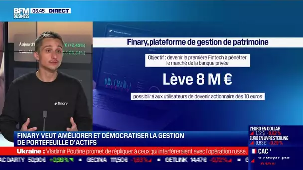 Mounir Laggoune (Finary): Finary veut améliorer et démocratiser la gestion de portefeuille d'actifs