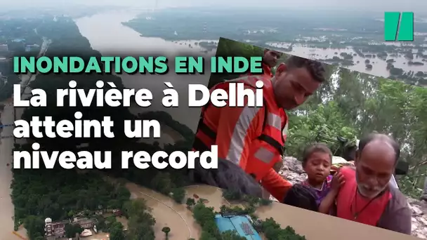 Inde: Des "inondations extrêmes" dans la région de New Delhi à cause de la mousson