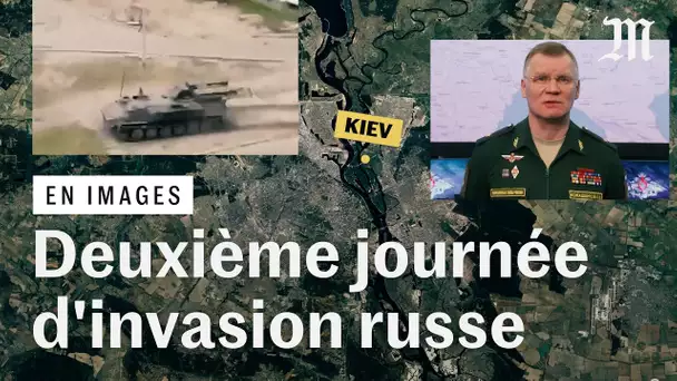 Guerre en Ukraine : le résumé vidéo de la seconde journée d’invasion russe