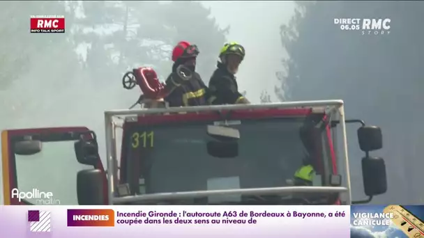 Incendies : un quart des pompiers de France mobilisés
