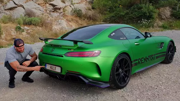 LA PLUS PUISSANTE DES AMG !! 825 CHEVAUX !! AMG GT-R HULK !!