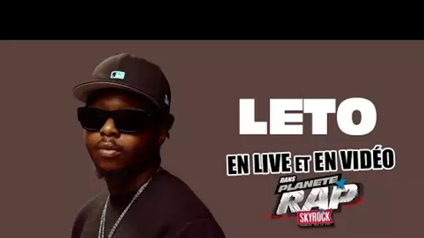 Planète Rap Leto "Trap$tar 3" avec Fred Musa !