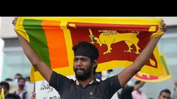 Sri Lanka : manifestation massive à Colombo contre le président Rajapaksa • FRANCE 24
