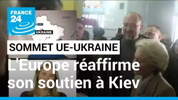 Conférence de presse UE/Ukraine : l'Europe réaffirme son soutien à Kiev • FRANCE 24