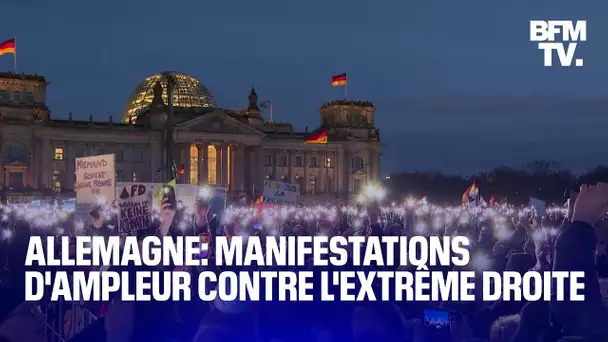 Allemagne: les images d'une mobilisation d'ampleur contre l'extrême droite dans tout le pays