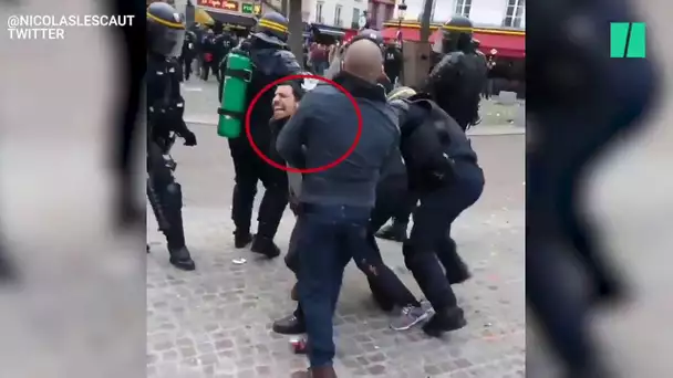 Alexandre Benalla, un collaborateur de Macron filmé en train de violenter des manifestants
