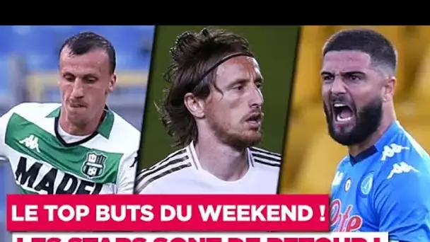 Modric, Insigne… Les stars ont enflammé le Top buts du weekend !