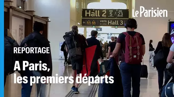 Premiers départs en province: «Avec le confinement, on sait ce qui nous attend. On prend les devan