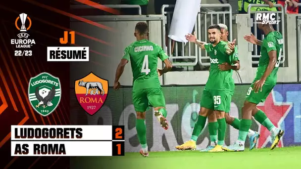 Résumé : Ludogorets 2-1 AS Roma - Ligue Europa (J1)