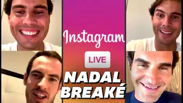 Nadal et Federer galèrent sur Instagram et ça fait bien rire Murray